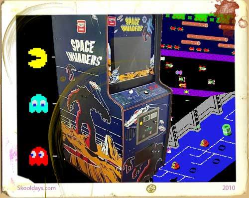 the arcade game frogger