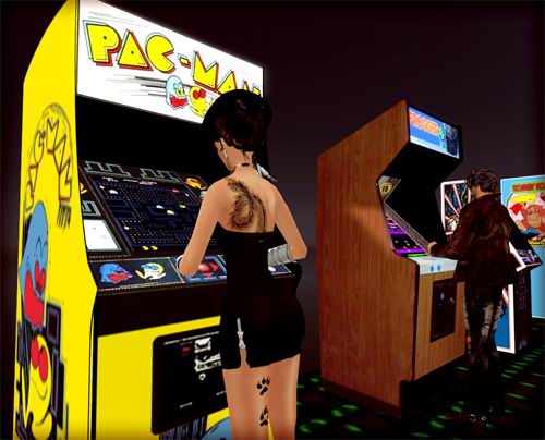 arcade games including action games